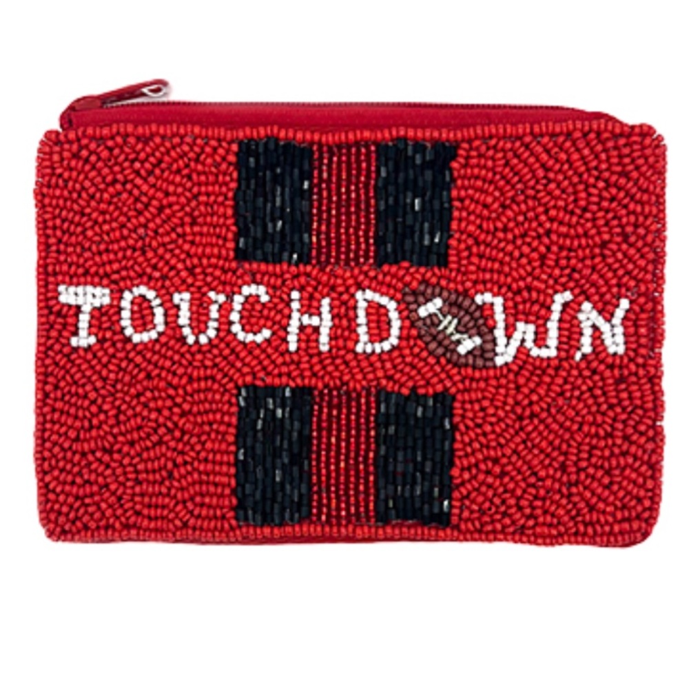Touchd🏈wn Beaded Coin Purse